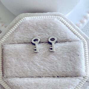 Key to my Heart stud earrings